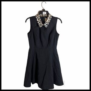 🆕 {Kate Spade} Rissa Leopard Collar Dress